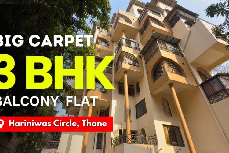 Rera Big Carpet 3 BHK Balcony Flat In Thane | M V Everest, Near Hariniwas Circle | Near Station