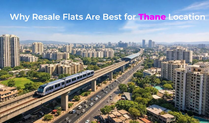 Why Resale Flats Are Best for Thane Location