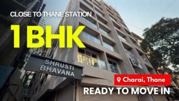 Unused Spacious 1 BHK For Sale Near Thane Station | Ready To Move In | Shrushti Bhavna, Charai